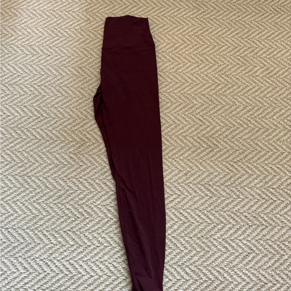lululemon athletica Pants - lululemon athletica Burgundy Leggings